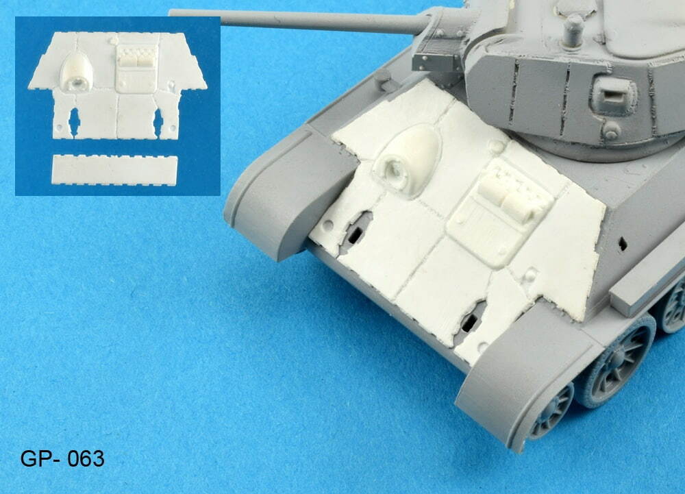 Дополнительное бронирование Т-34/76 завод 112 ранний тип Дополнительное бронирование Т-34/76 завод 112 ранний тип